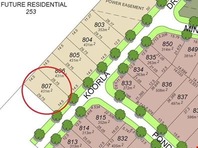 Lot 807,  Koorla Drive, Helena Valley WA 6056