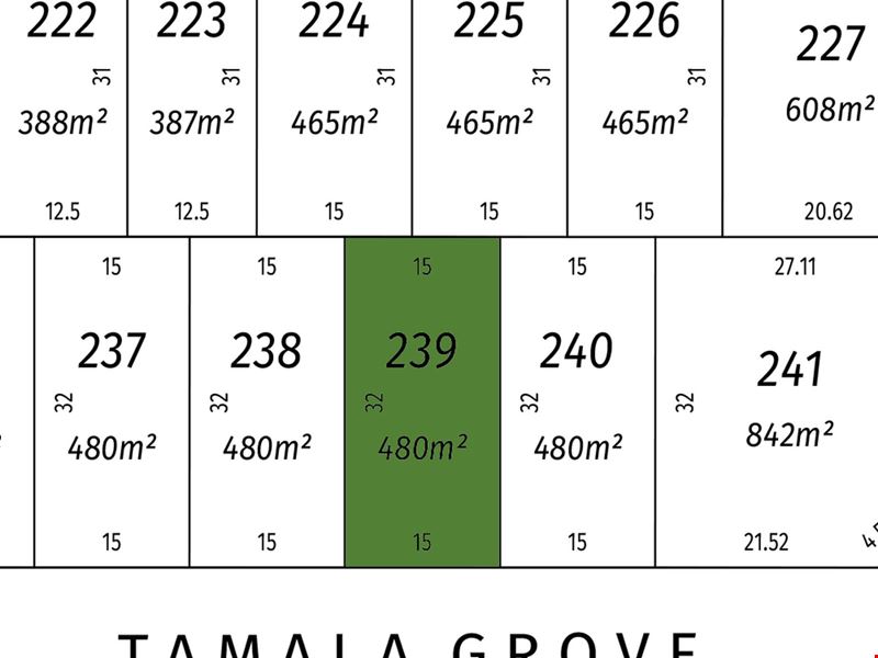 Lot 239 ,  Tamala Grove, Helena Valley WA 6056