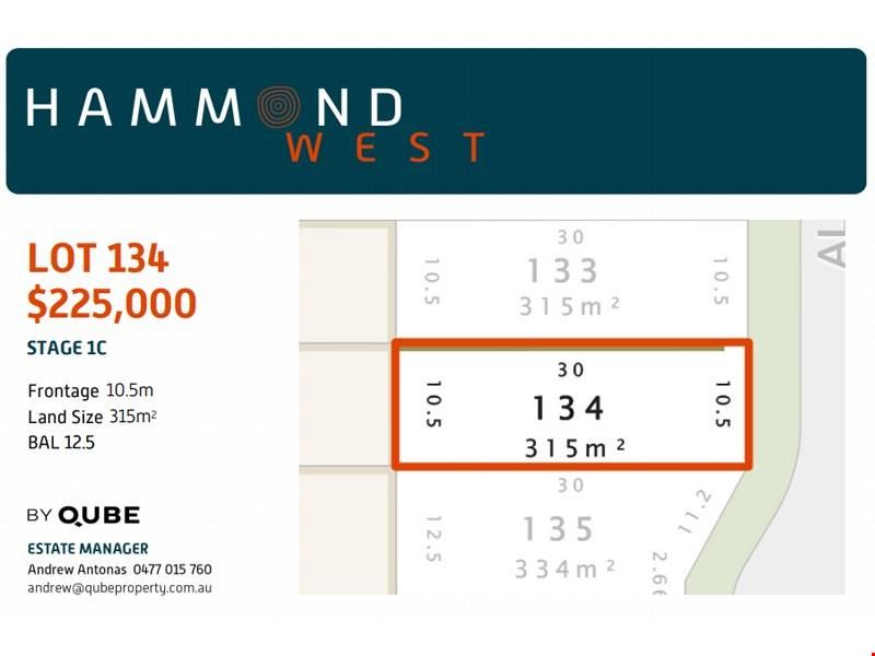 Lot 134,  Almond Close, Hammond Park WA 6164