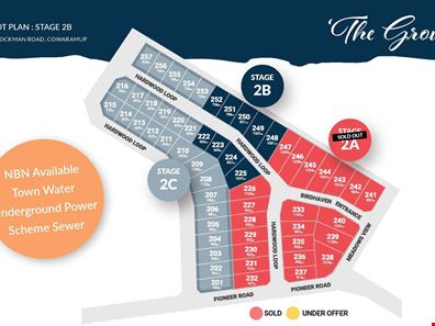 PL 250 Parkwater Estate, The Grove, Cowaramup WA 6284