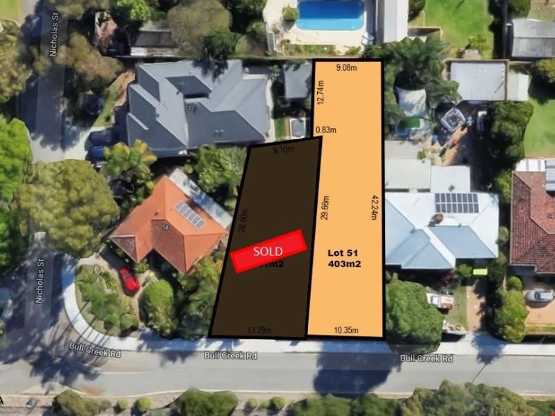 Lot 2, 60 Bull Creek Road, Rossmoyne WA 6148