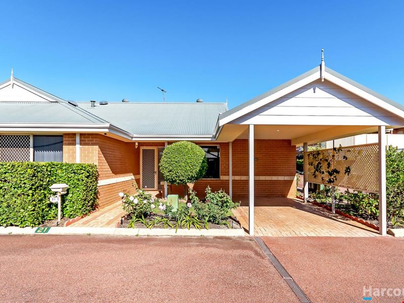 Villa 21/55 Alexander Drive, Menora WA 6050
