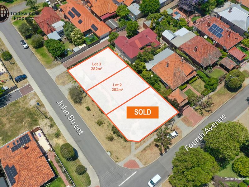Lot 3, 56  Fourth Avenue, Mount Lawley WA 6050