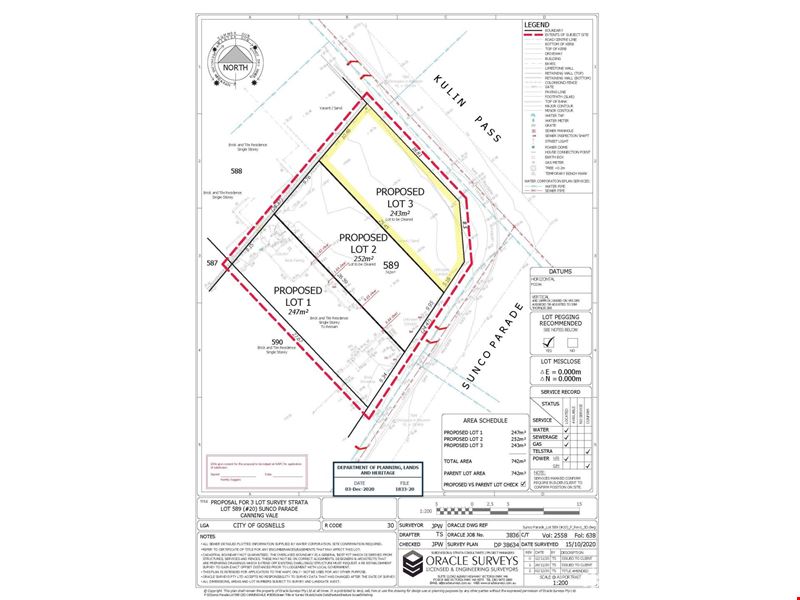 Proposed/Lots 2 & 3, 20 Sunco Parade, Canning Vale WA 6155