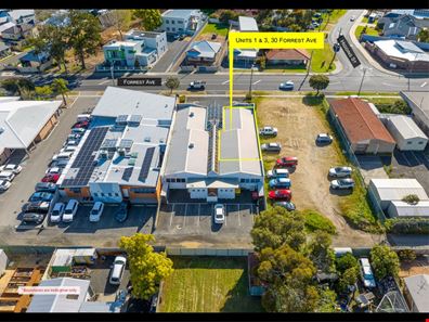 Unit 1 & 3/30 Forrest Avenue, South Bunbury WA 6230