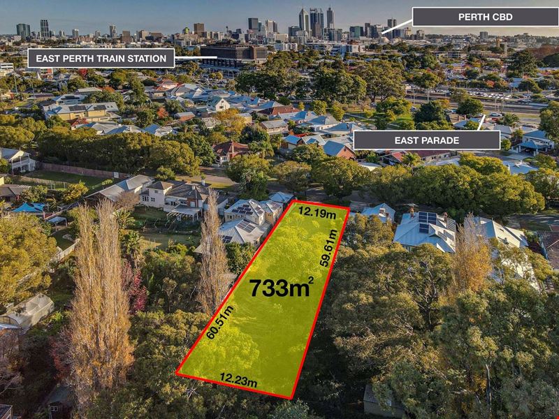 Lot 186, 16 Gardiner Street, East Perth WA 6004