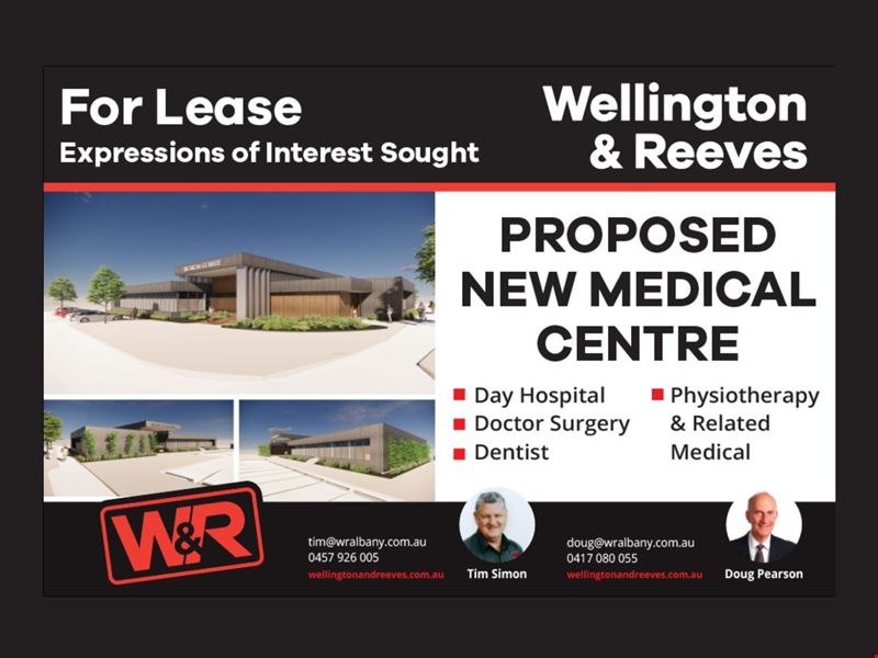 Proposed Medical Centre, Corner Angove Road & Pretious Street, Spencer Park
